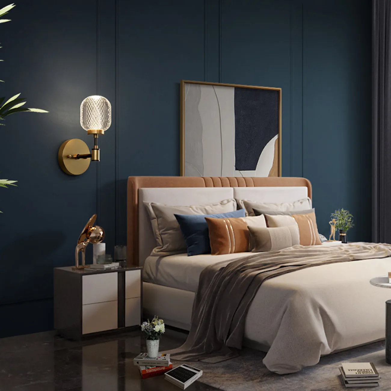 Настенный светильник LUARA WALL B G от ImperiumLoft