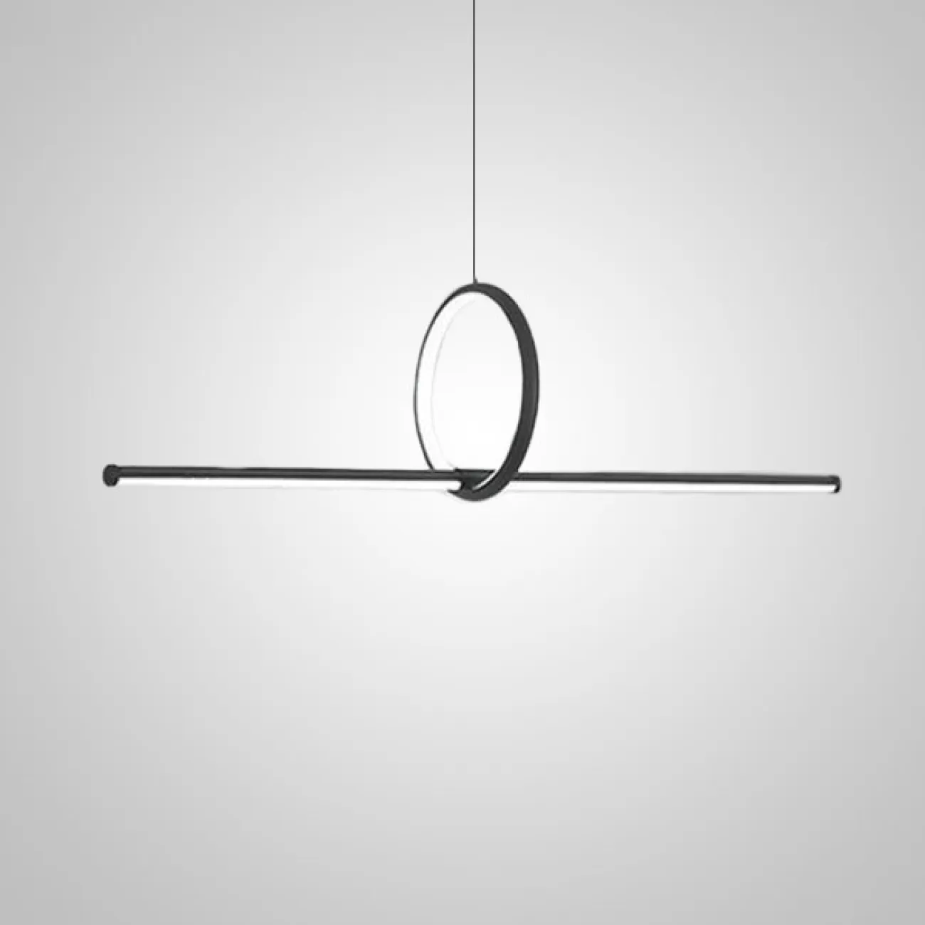 Подвесной светильник MOFFIT LONG L120 Black от ImperiumLoft