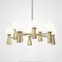 Потолочная люстра ABELINA L20 Gold White от ImperiumLoft