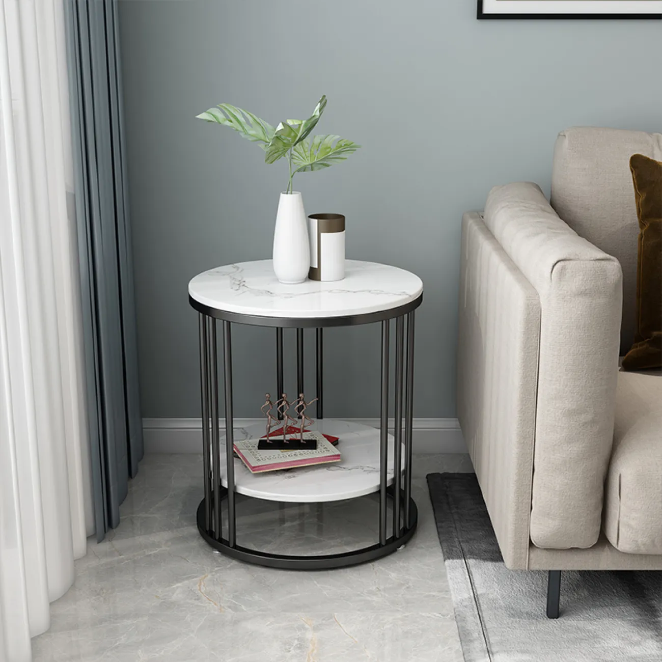 Дизайнерский журнальный столик LaLume-AP00157 Дизайнерский журнальный столик LaLume-AP00157