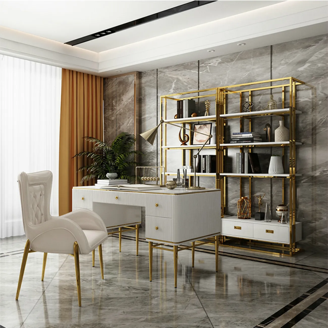 Дизайнерский письменный стол LaLume-PS00105