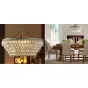 Люстра Clarissa Glass Drop Petite Round Chandelier от LaLume