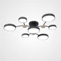 Потолочная люстра GAMMA D88 Black от ImperiumLoft