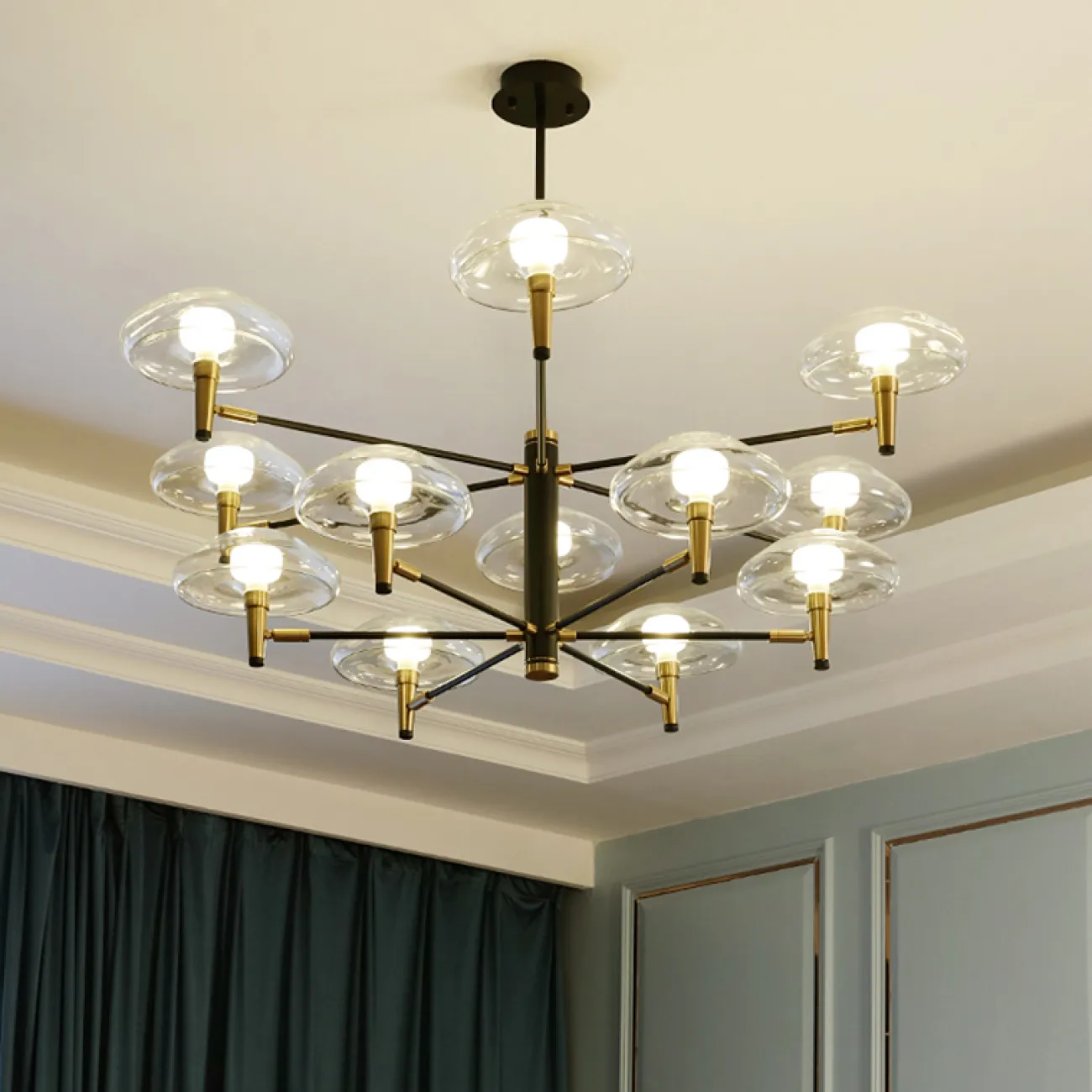 Люстра на штанге MEDUZA D98 от ImperiumLoft