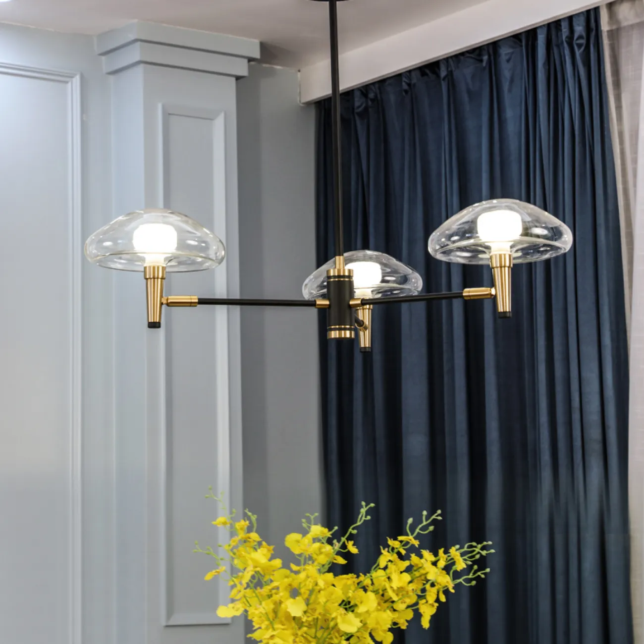 Люстра на штанге MEDUZA D98 от ImperiumLoft