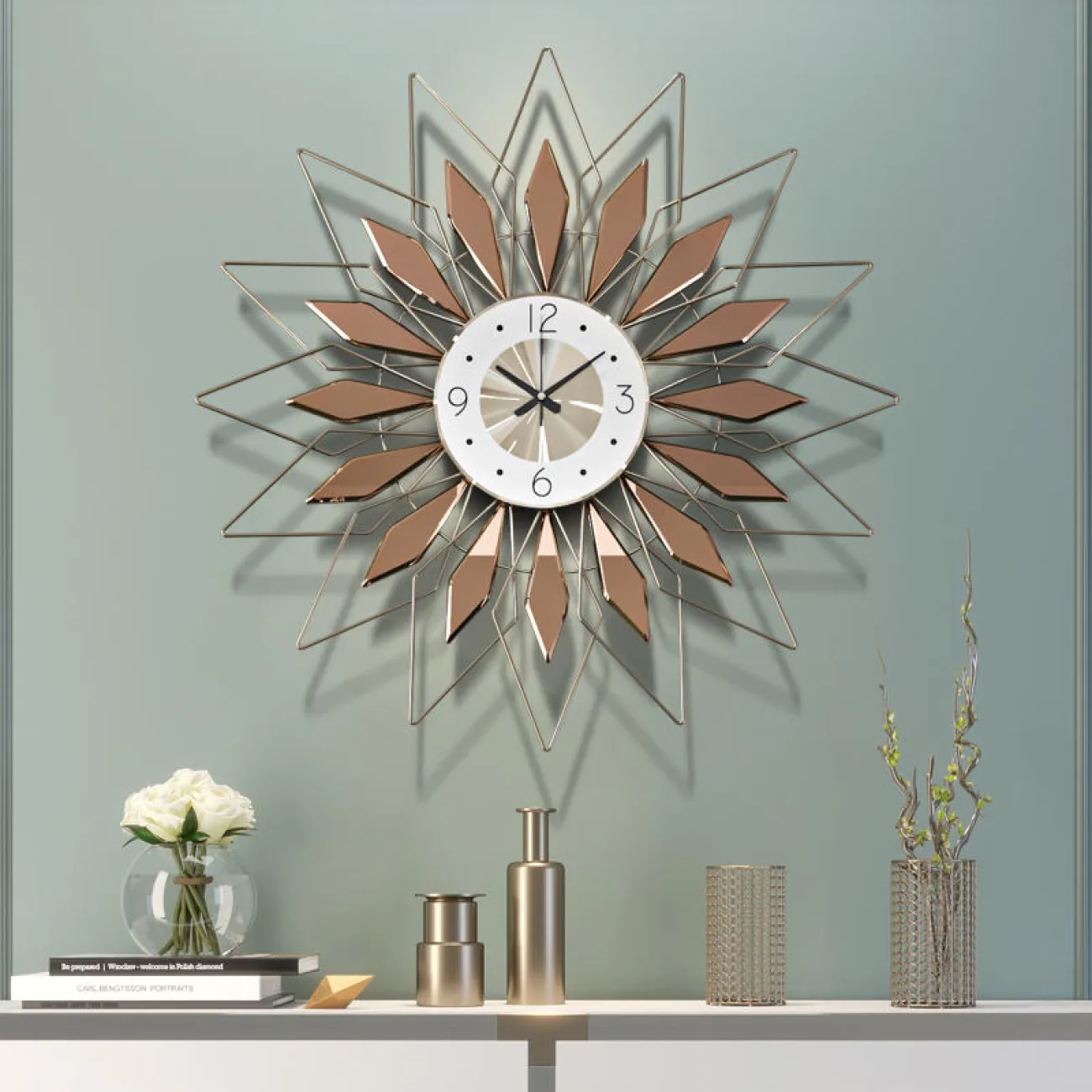 Дизайнерский настенный декор часы LaLume-KKK00355 Дизайнерский настенный декор часы LaLume-KKK00355