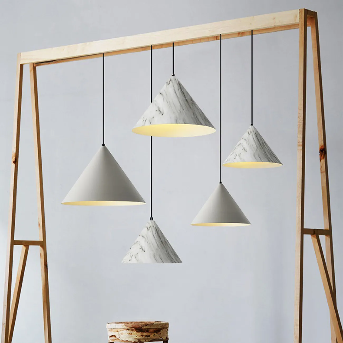 Подвесной светильник IDEA D25 White от ImperiumLoft