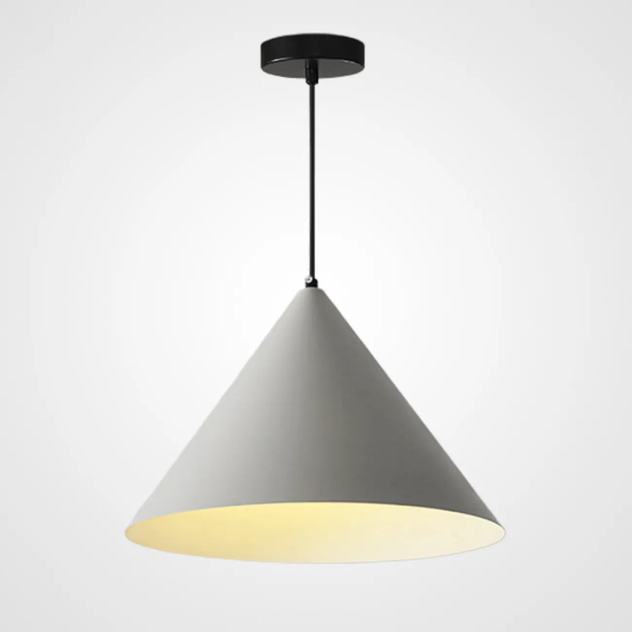 Подвесной светильник IDEA D25 Grey от ImperiumLoft