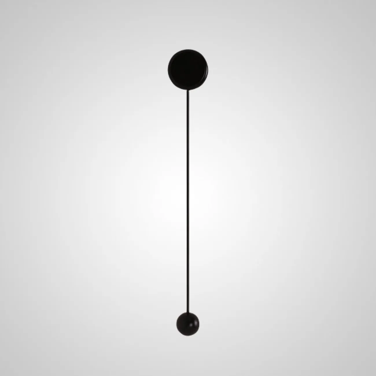 Бра Pin Wall Light A Black от ImperiumLoft