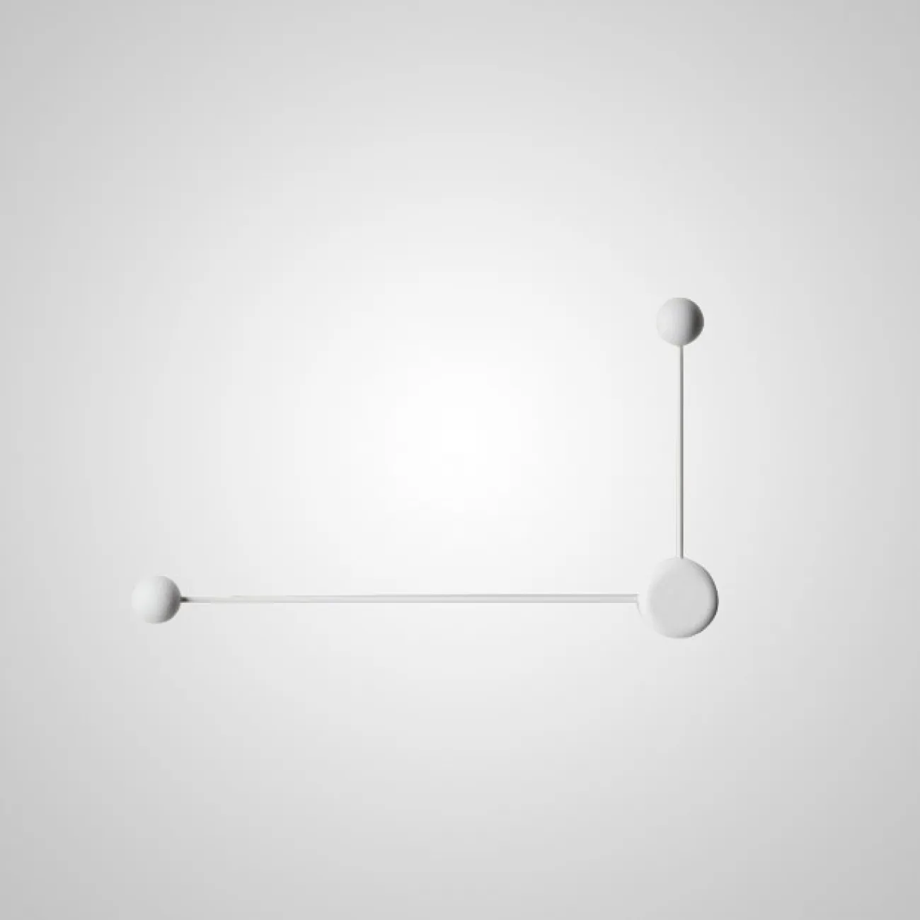 Бра Pin Wall Light A Black от ImperiumLoft
