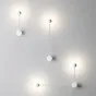 Бра Pin Wall Light A Black от ImperiumLoft