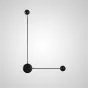Бра Pin Wall Light A Black от ImperiumLoft