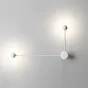 Бра Pin Wall Light C White от ImperiumLoft