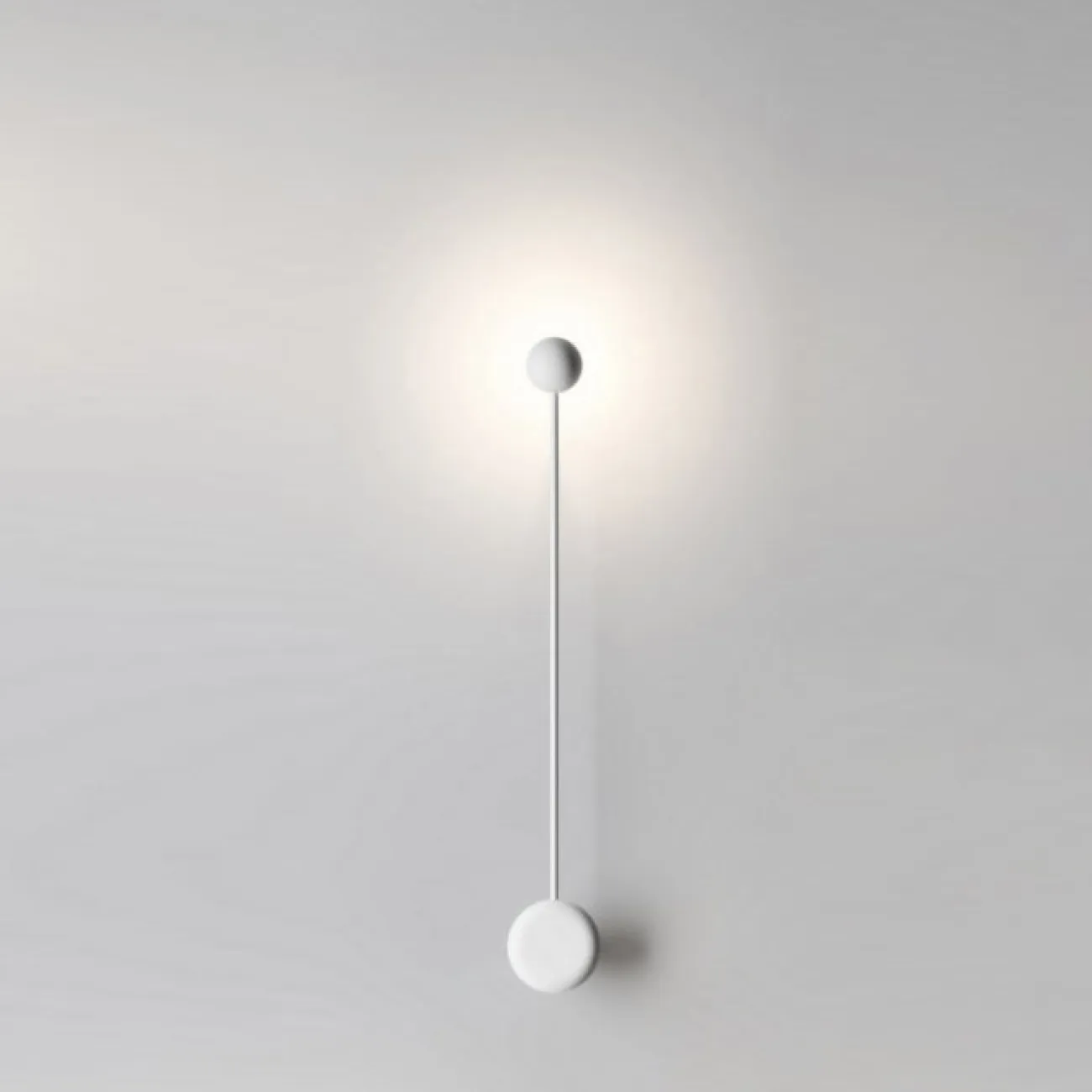 Бра Pin Wall Light C White от ImperiumLoft