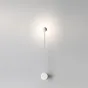 Бра Pin Wall Light C White от ImperiumLoft