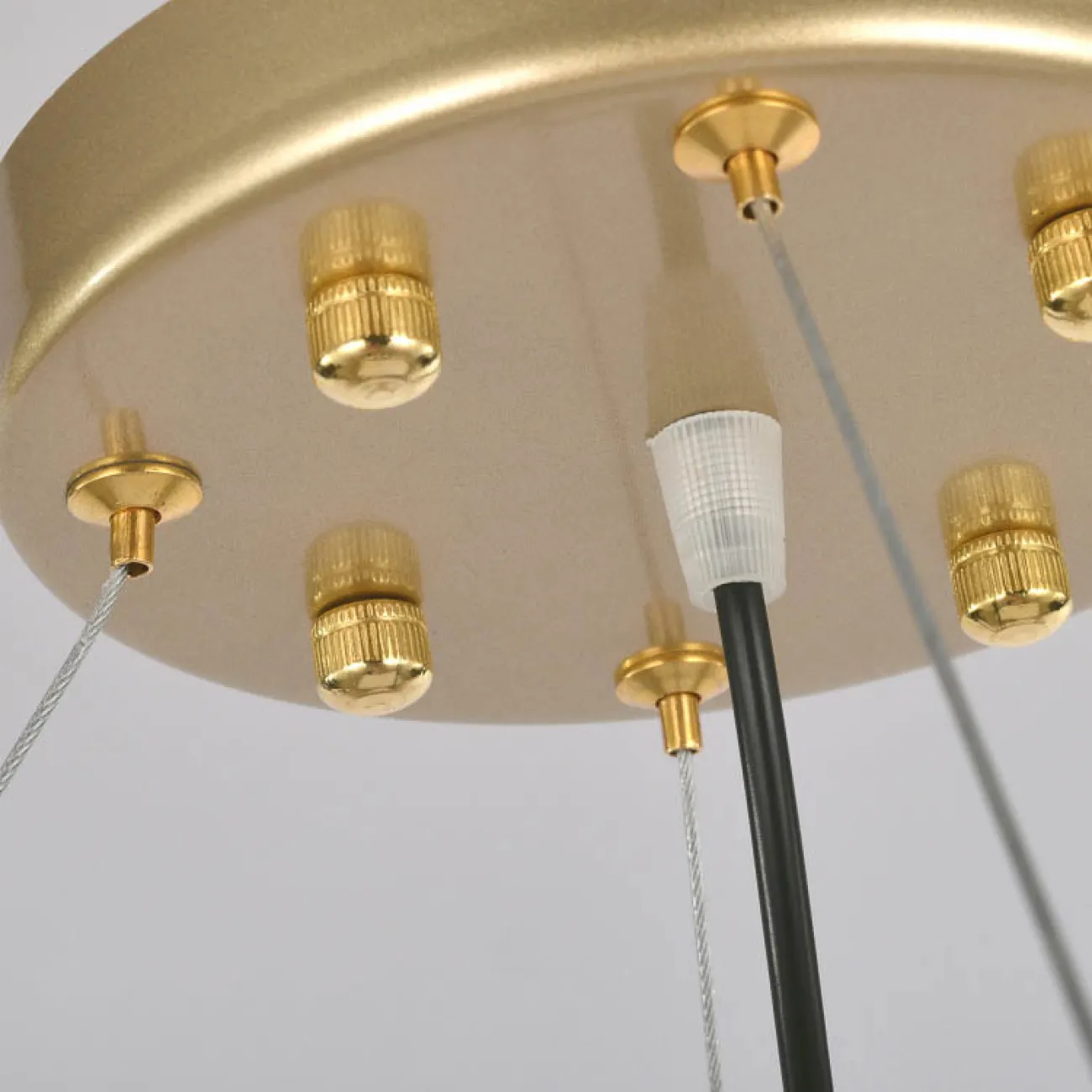 Подвесная люстра FOUNTAIN D60 Black от ImperiumLoft