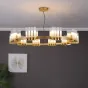 Подвесная люстра FOUNTAIN D60 Gold от ImperiumLoft
