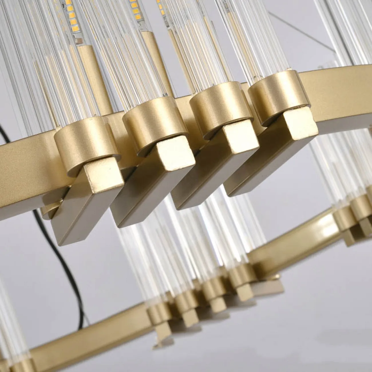 Подвесная люстра FOUNTAIN D60 Black от ImperiumLoft