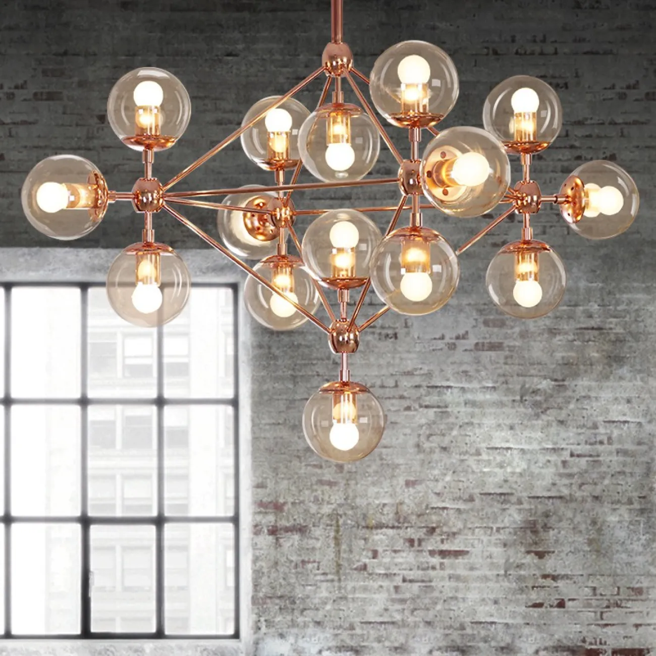 Подвесная люстра MODYY от ImperiumLoft