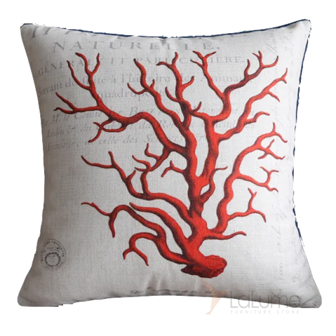 Декоративная подушка Coral #4 от LaLume Декоративная подушка Coral #4 от LaLume