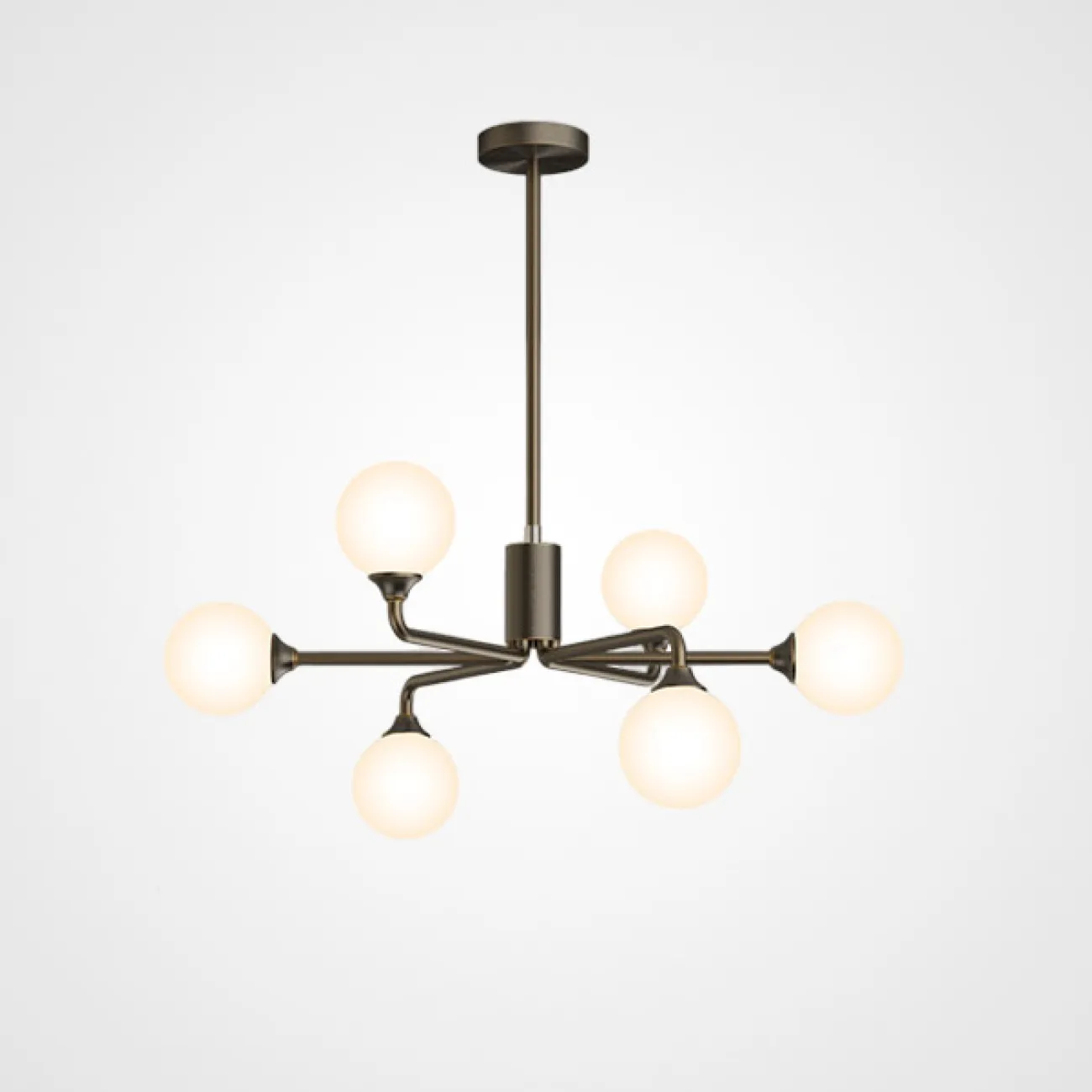 Потолочная люстра PROTON L6 Brass от ImperiumLoft