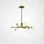 Потолочная люстра PROTON L6 Brass от ImperiumLoft