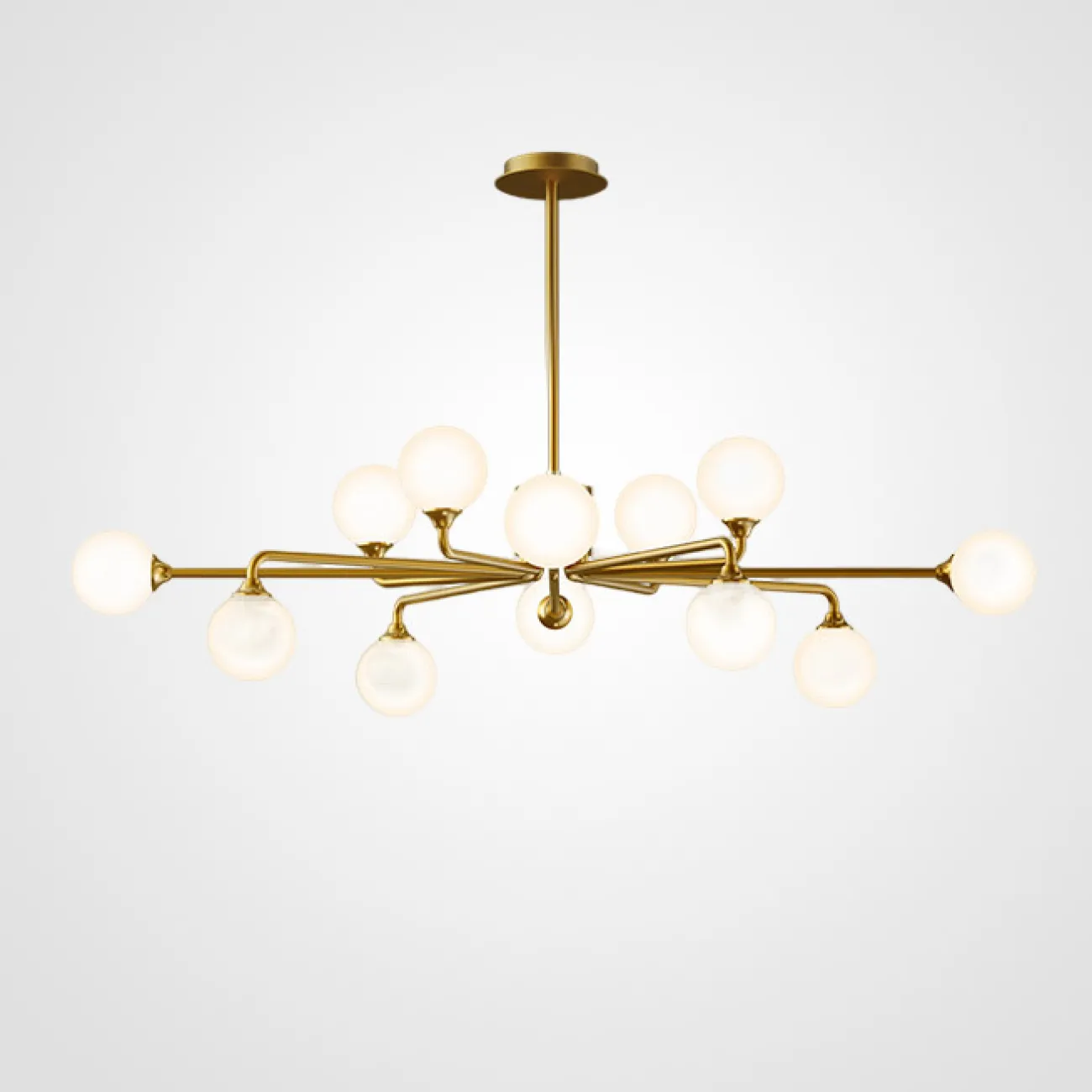 Потолочная люстра PROTON L6 Brass от ImperiumLoft