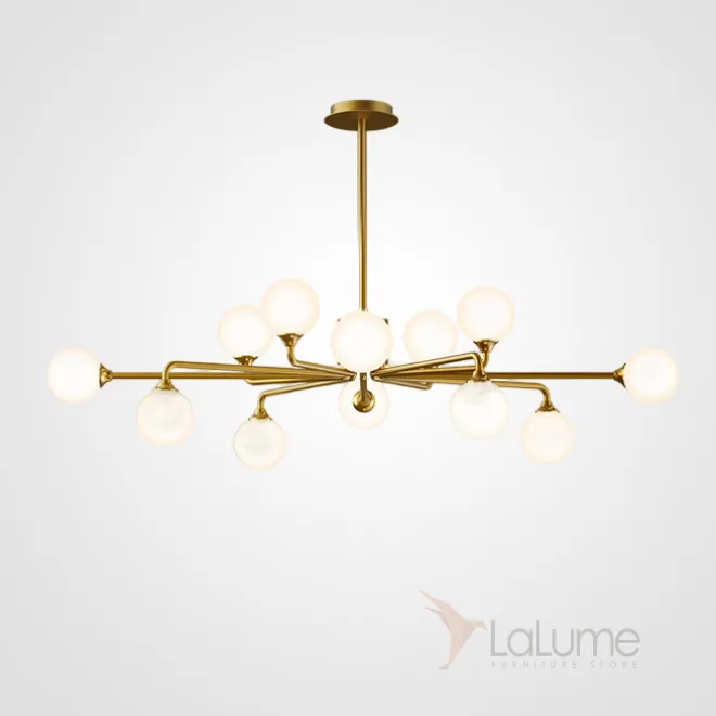 Потолочная люстра PROTON L12 Brass от ImperiumLoft