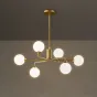 Потолочная люстра PROTON L6 Brass от ImperiumLoft