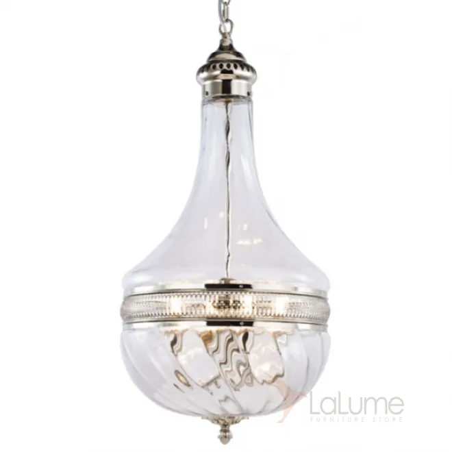 Люстра Capitol Hill Glass Pendant 30 Nickel от LaLume