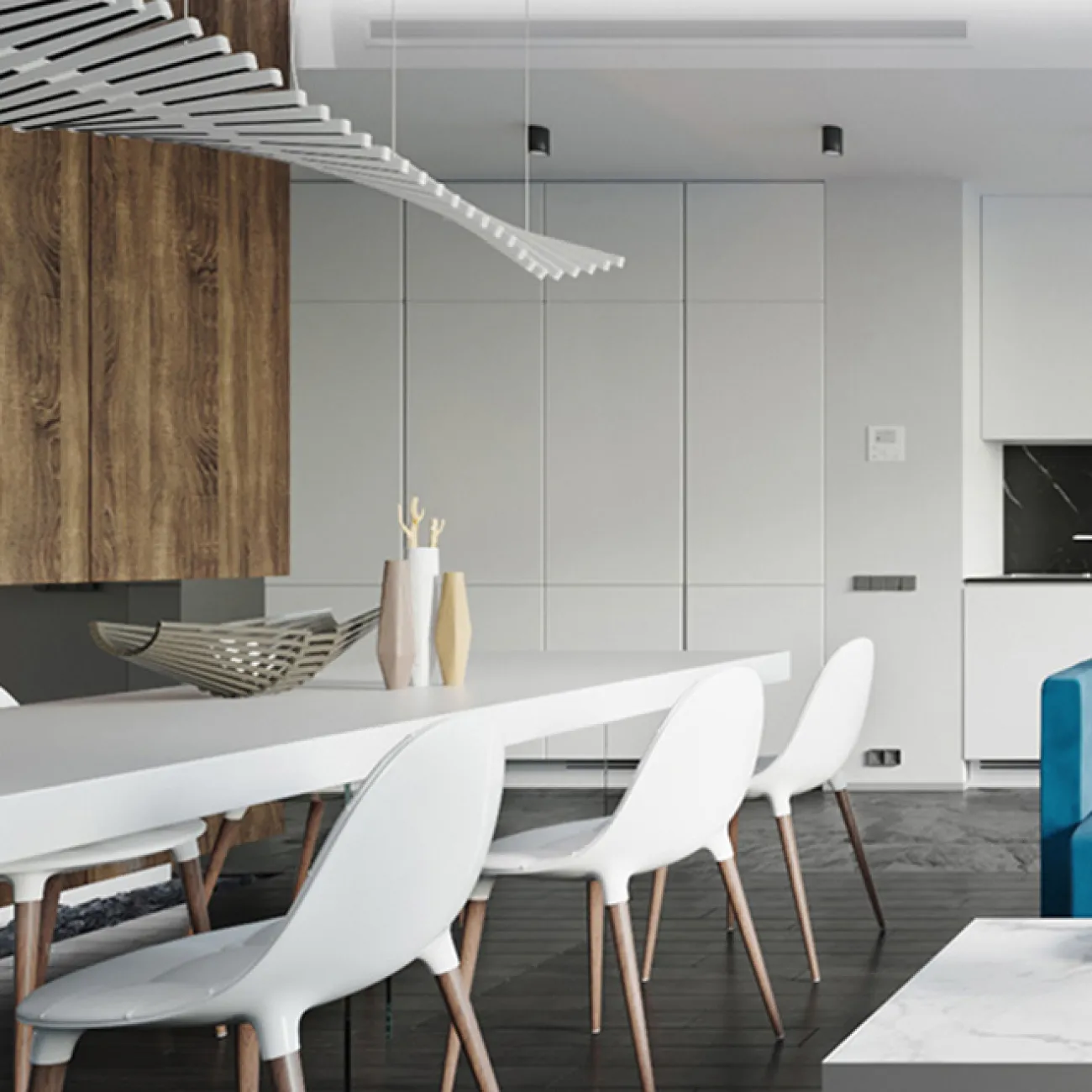 Подвесной светильник RITHM L125 Black от ImperiumLoft