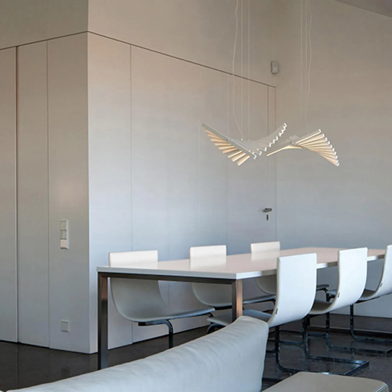 Подвесной светильник RITHM L93 White от ImperiumLoft