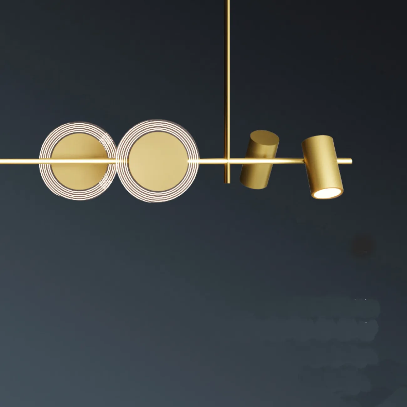 Подвесной светильник HELVIG Brass от ImperiumLoft