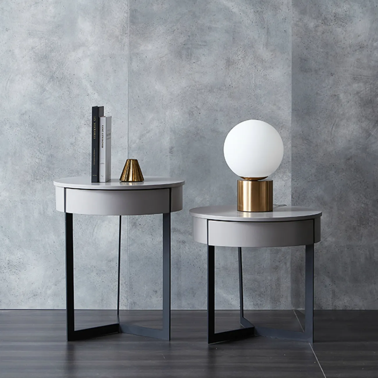 Стильная прикроватная тумба - LaLume-TT00123