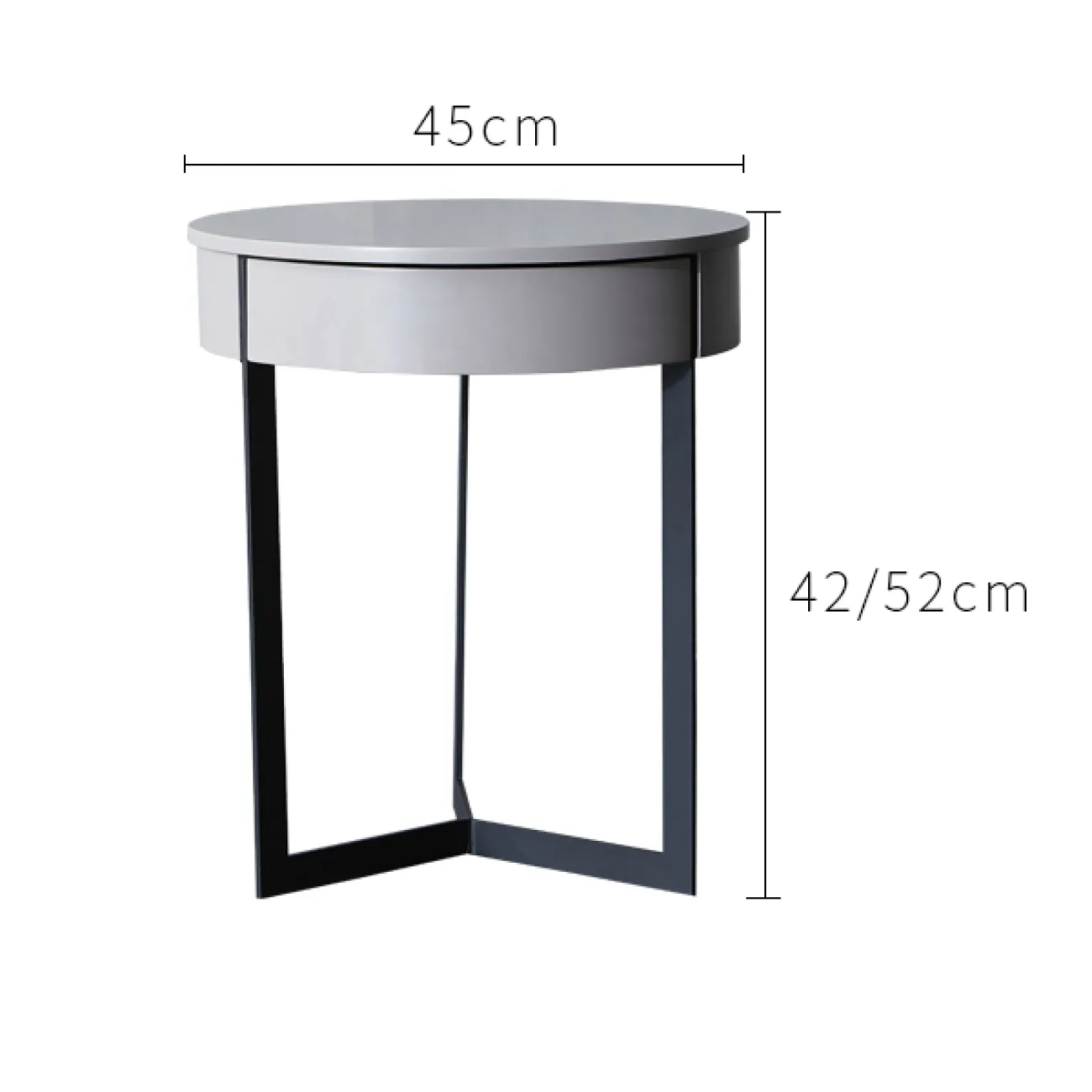 Стильная прикроватная тумба - LaLume-TT00123