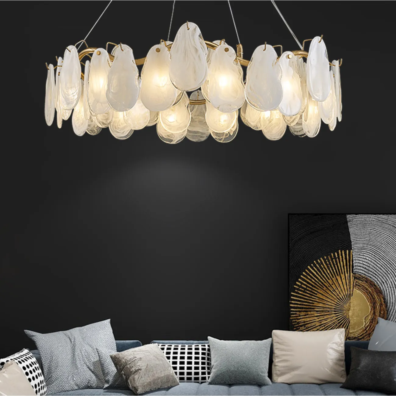 Подвесная люстра STEIVOR D85 от ImperiumLoft