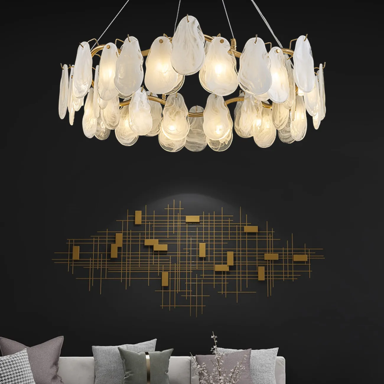 Подвесная люстра STEIVOR D85 от ImperiumLoft