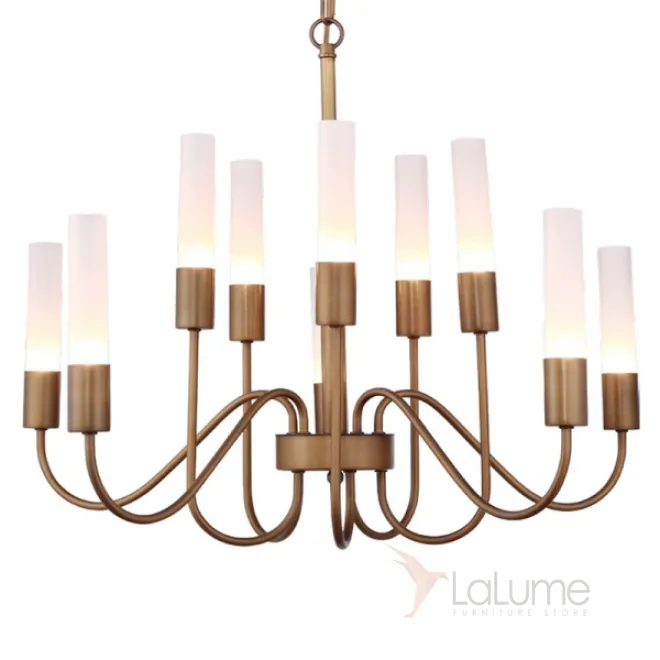 Люстра Loft Tube Chandelier 10 от LaLume
