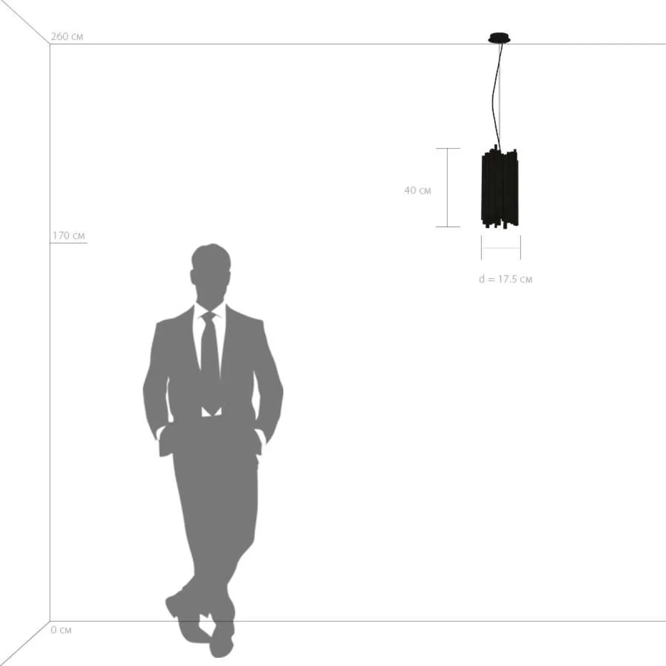 Подвесной светильник HEIMO Black от ImperiumLoft Подвесной светильник HEIMO Black от ImperiumLoft