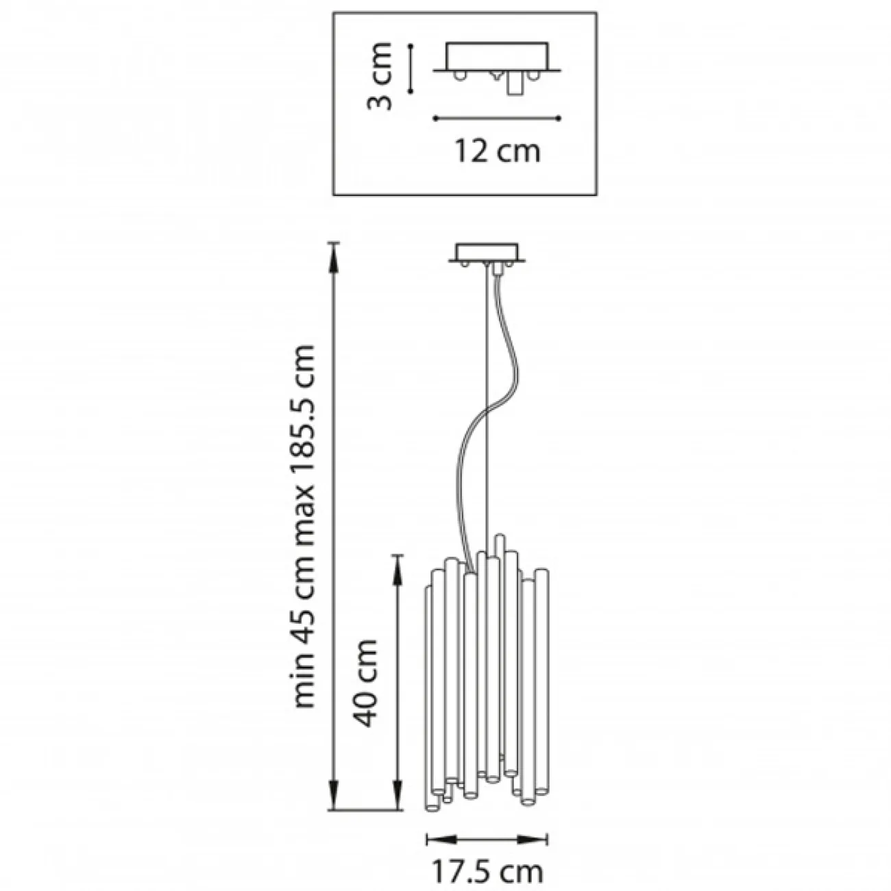 Подвесной светильник HEIMO Black от ImperiumLoft Подвесной светильник HEIMO Black от ImperiumLoft