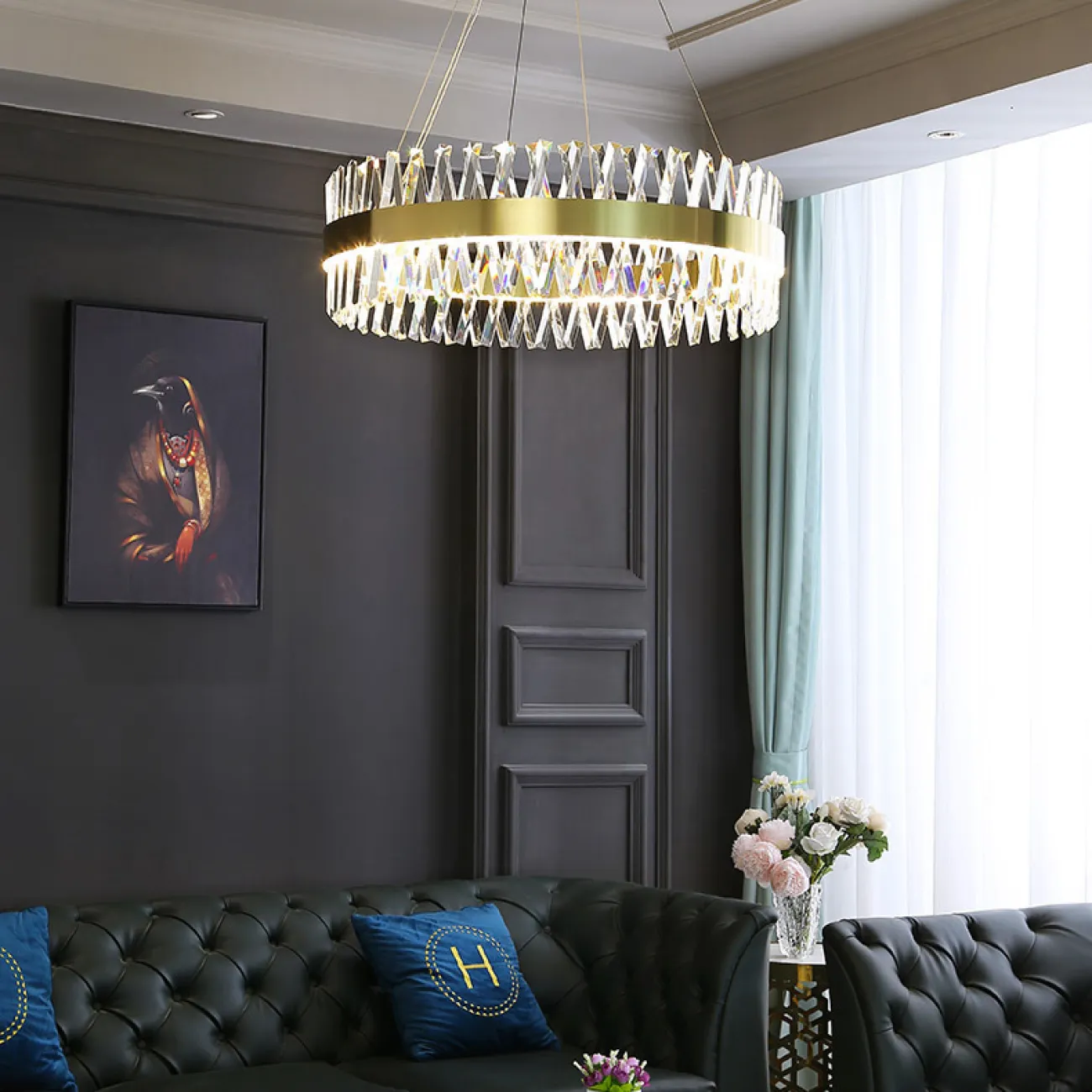 Подвесная люстра CAROLA B D45 от ImperiumLoft