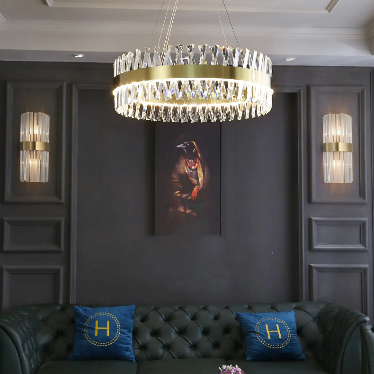 Подвесная люстра CAROLA B D45 от ImperiumLoft