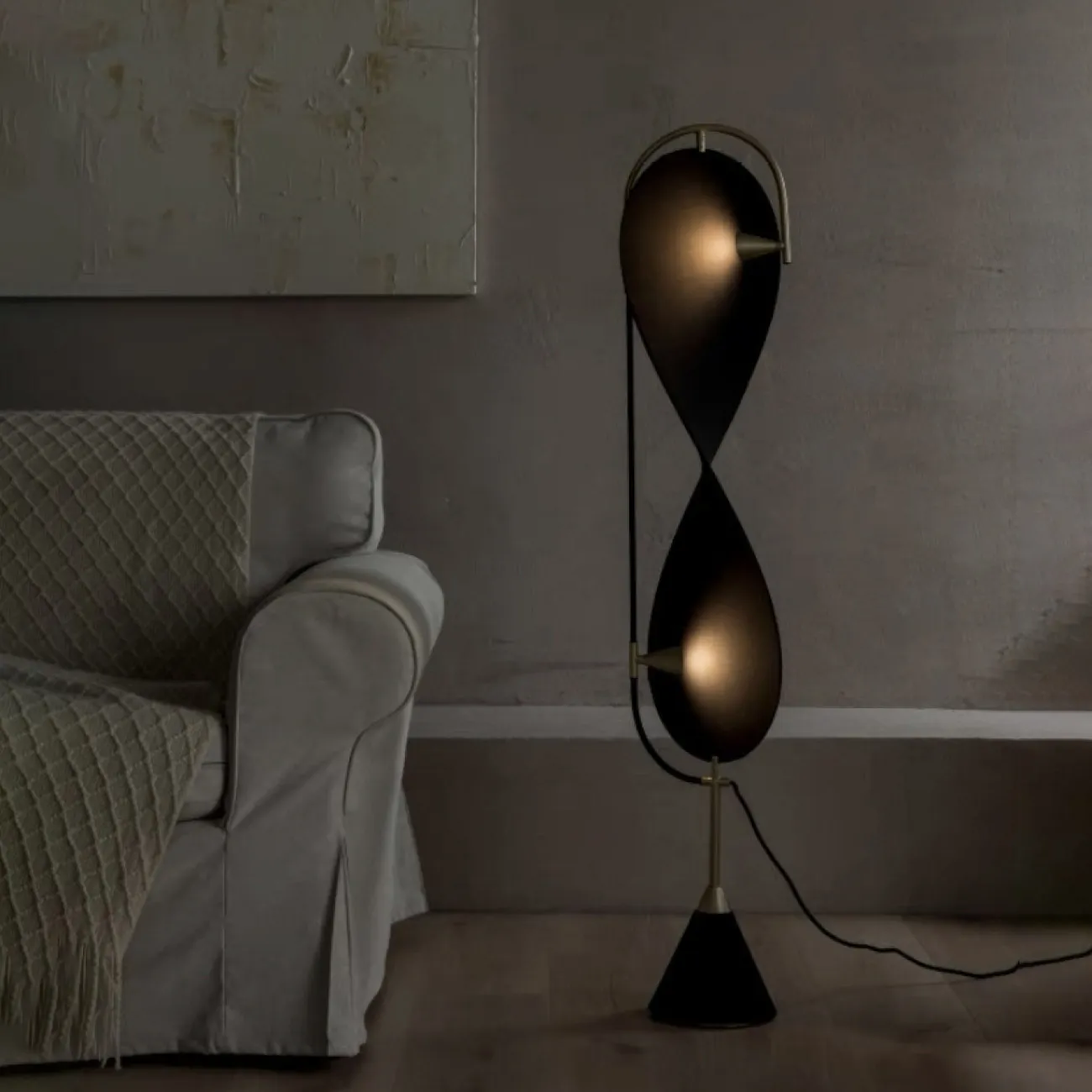 Торшер RAMBLAS Brass от ImperiumLoft Торшер RAMBLAS Brass от ImperiumLoft