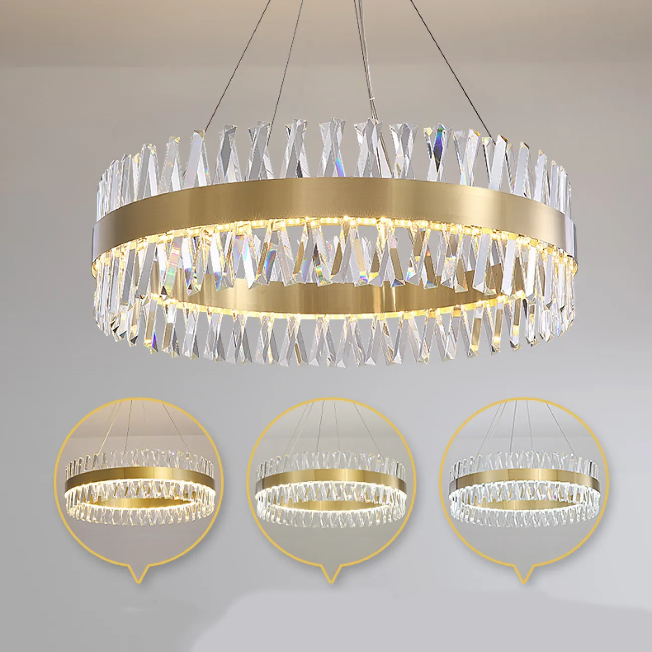 Подвесная люстра CAROLA B D45 от ImperiumLoft