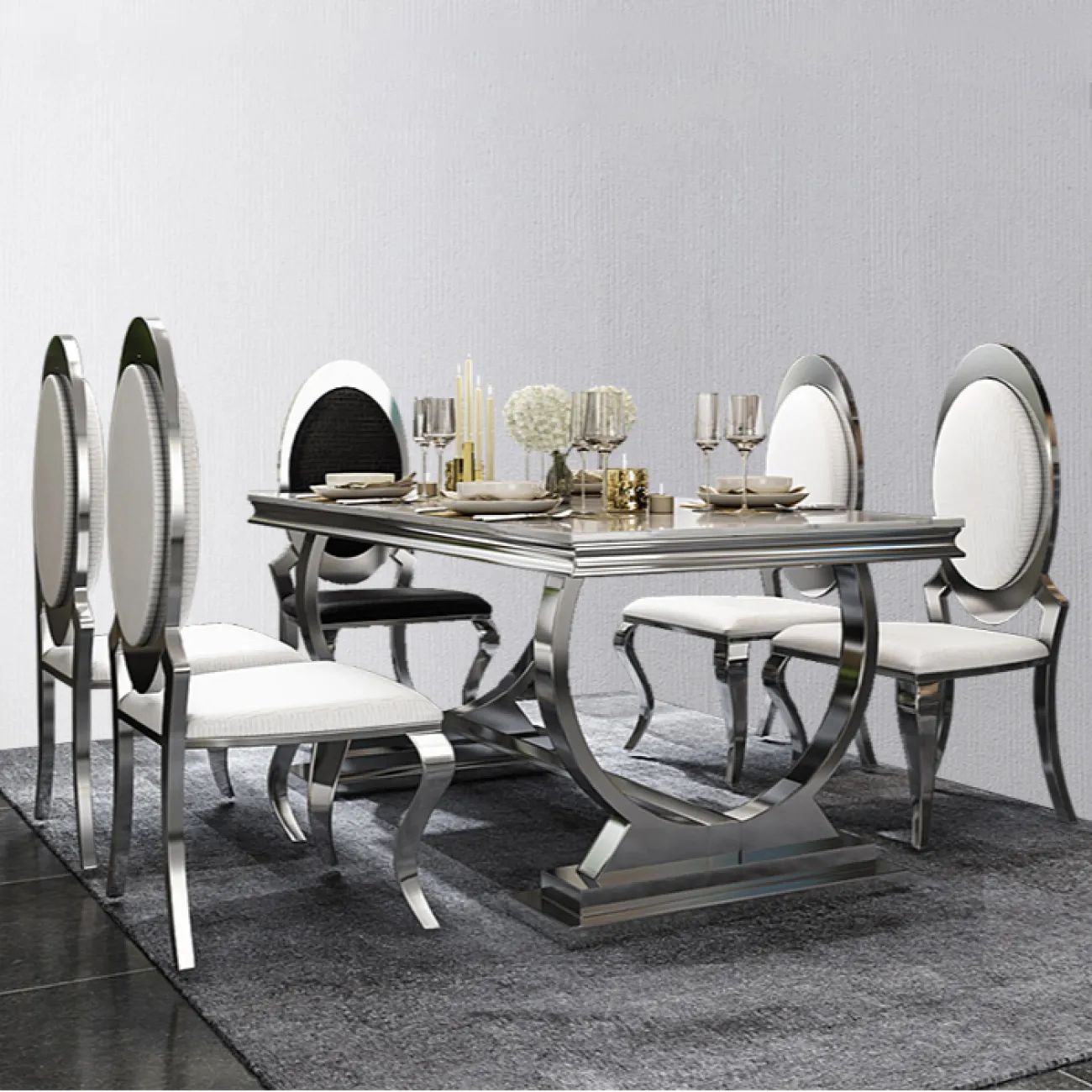 Дизайнерский обеденный стол LaLume-AZ00283