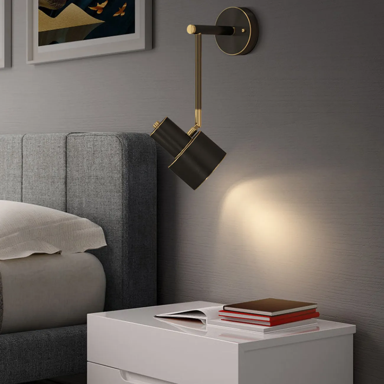 Настенный светильник INGDIS Black от ImperiumLoft