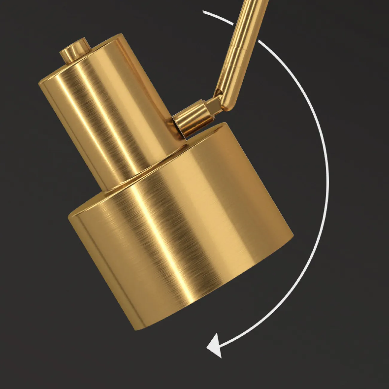 Настенный светильник INGDIS Brass от ImperiumLoft