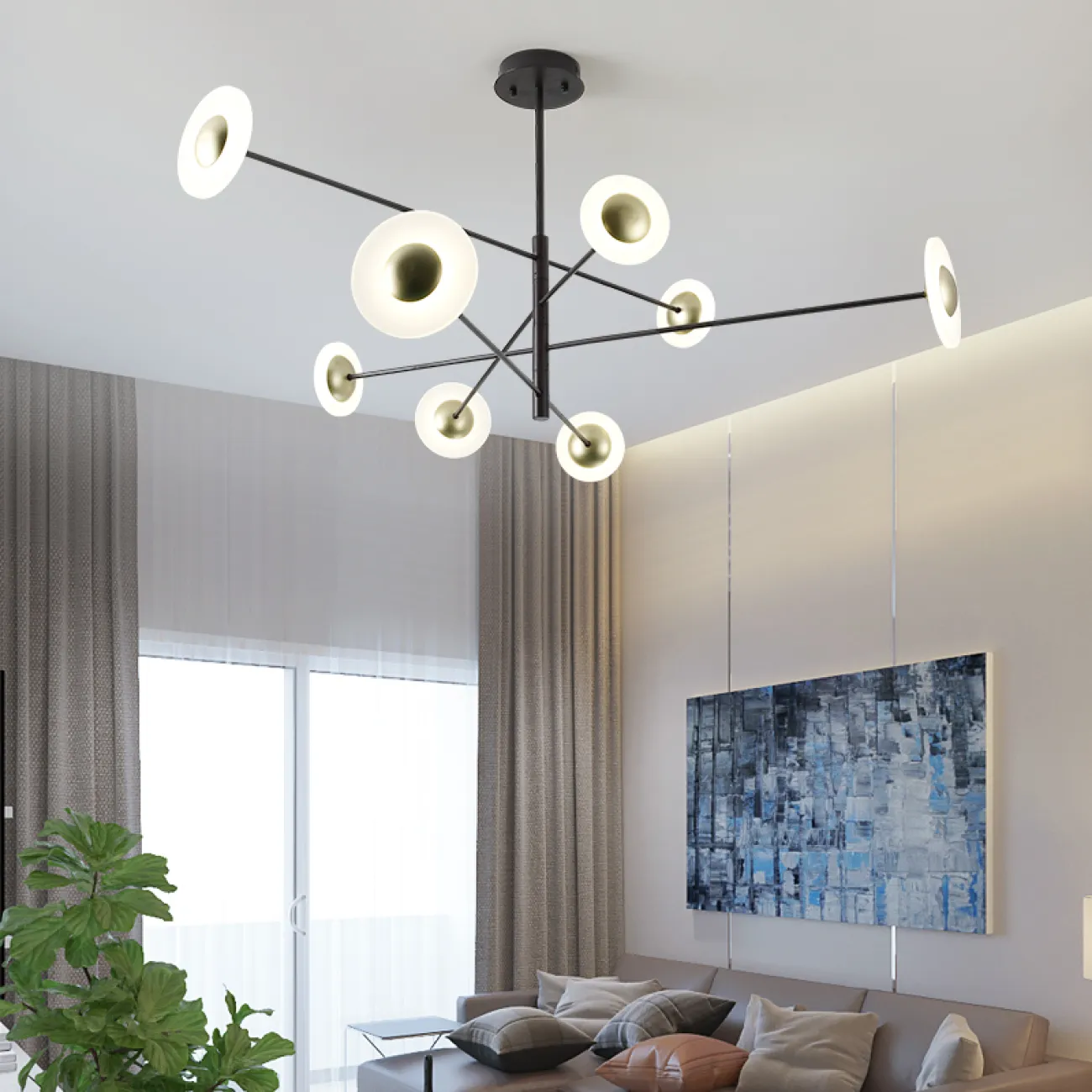 Дизайнерская люстра STINA H63,5 от ImperiumLoft Дизайнерская люстра STINA H63,5 от ImperiumLoft