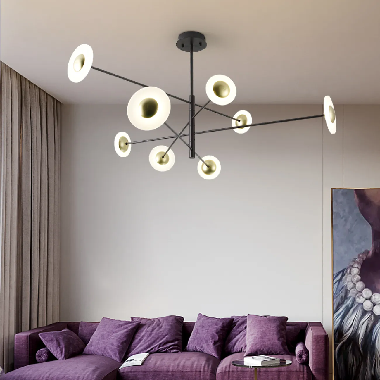 Дизайнерская люстра STINA H63,5 от ImperiumLoft Дизайнерская люстра STINA H63,5 от ImperiumLoft