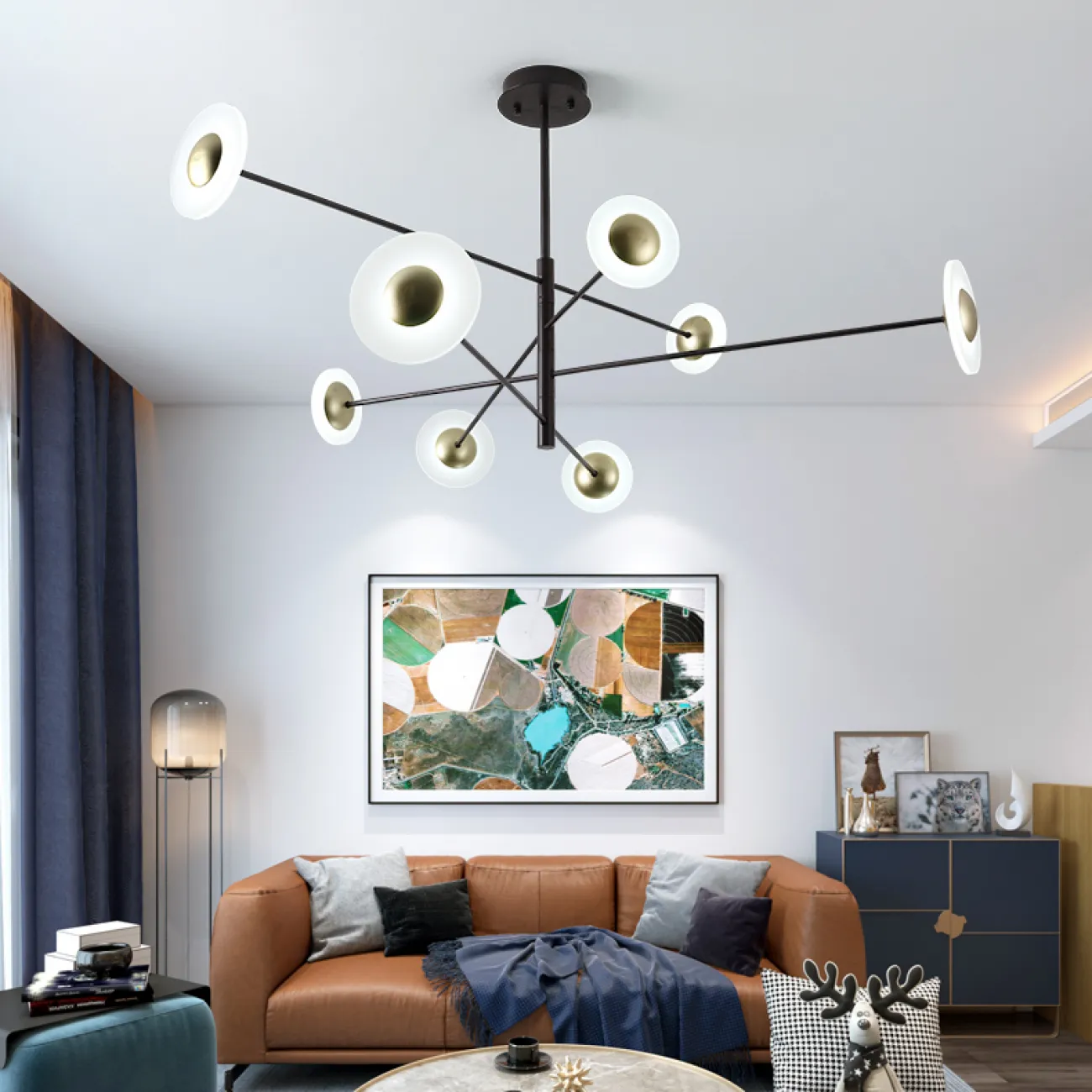 Дизайнерская люстра STINA H63,5 от ImperiumLoft